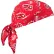 Ergodyne Chill-Its® Evap. Cooling Triangle Hat w/ Built-In Cooling Towel, Red Western, 12583 - Pkg Qty 6