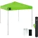 Ergodyne® Shax 6001 Lightweight Pop-Up Tent, 10'L x 10'W x 10'H, Lime, Pallet of 25