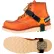 Ergodyne® TREX™ Strap-On Heel Ice Traction Device, M/L, Black, 16777