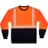 Ergodyne® GloWear 8281BK Hi-Vis Performance Long Sleeve T-Shirt, Class 2, Long-6XL, Orange
