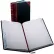 Boorum & Pease® Account Book, Record Ruled, 8-5/8" x 14-1/8", Black Cover, 500 Pages/Pad