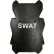 EDI-USA SWAT Ballistic Shield, Level III-A, 30"L x 20-1/2"W, Black