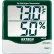 Extech 445703 Big Digit Hygro-Thermometer, Green/White, 445703, Wall Mount, AAA battery