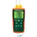 Extech EA10 Dual Input Thermometers, Green/Orange