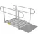 EZ-ACCESS® PATHWAY 3G Wheelchair Ramp Kit, 4FT, 36" Use W, Expanded Metal, Two-Line Handrail