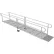 EZ-ACCESS PATHWAY 3G Wheelchair Ramp Kit, 16FT, 36" Use W, Expanded Metal, Two-Line Handrail, 3/PK