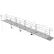 EZ-ACCESS PATHWAY 3G Wheelchair Ramp Kit, 26FT, 36" Use W, Expanded Metal, Two-Line Handrail, 3/PK
