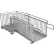 EZ-ACCESS® Pathway®HD Code Compliant Wheelchair Ramp Kit, 6' X 48"W, Guards, 2/PK