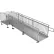 EZ-ACCESS® Pathway®HD Code Compliant Wheelchair Ramp Kit, 14' X 48"W, Guards, 3/PK