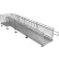 EZ-ACCESS® Pathway®HD Code Compliant Wheelchair Ramp Kit, 16' X 48"W, Guards, 3/PK