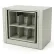 Rotary File Cabinet Starter Unit, Letter, 1 Shelves, Bone White