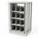 Rotary File Cabinet Adder Unit, Legal, 3 Shelves, Light Gray