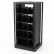 Rotary File Cabinet Adder Unit, Letter, 4 Shelves, Black