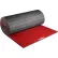 EZ Flex Sport Mats, Antimicrobial Fitness Mat, 1-3/8" Thick, 6' x 1' to 42' Custom Cut, Red