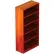 Offices To Go™ 4 Shelf Bookcase in Dark Cherry - Executive Modular Furniture