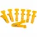 Graded Pinch Finger Exerciser - 7 Replacement Pinch Pins, Yellow, X-Light