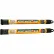 CanDo® Mini™ WaTE™ Exercise Weight Bar, 1 lb., Yellow, 2 Each
