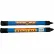 CanDo® Mini™ WaTE™ Exercise Weight Bar, 2.5 lb., Blue, 2 Each