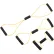 CanDo® BowTie™ Tubing Exerciser, Full Body Set -14", 22", 30"), Yellow, 3/Set