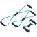 CanDo® BowTie™ Tubing Exerciser, Full Body Set -14", 22", 30"), Green, 3/Set