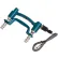 Baseline® Hydraulic Hand Dynamometer, 300 lb. Analog Output Signal, No Gauge, Blue