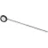 ADC® Babinski Telescoping Neurological Hammer, 6-3/4" to 15", Black