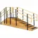 Two-Sided Convertible Training Stairs with Platform, 24" x 24" Platform