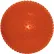 CanDo® Inflatable Exercise Sensi-Ball, Orange, 22" (55 cm)