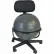 CanDo® Metal Mobile Ball Chair without Arms, 18" Dia. Ball