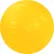 CanDo® Inflatable Exercise Ball, Yellow, 45 cm (18")