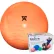 CanDo® Deluxe ABS Inflatable Exercise Ball, Extra Thick, Orange, 55 cm (22")