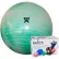 CanDo® Deluxe ABS Inflatable Exercise Ball, Extra Thick, Green, 65 cm (26")
