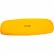 CanDo® Plush Exercise Mat, 72" x 24" x 0.6", Yellow