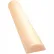 CanDo® Antimicrobial Beige PE Foam Roller, Half-Round, 6" Dia. x 36"L