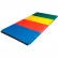 CanDo® Accordion-Fold Exercise Mat, 1-3/8" PU Foam with Cover, 4' x 8', Rainbow Colors