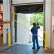FabEnCo DG Series Dock Gate, Fits 120", Carbon Steel, Clear Opening, Safety Yellow