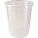 Fabri-Kal® Microwavable Deli Container, 4-5/8" Dia. x 5-5/8"H, Pack of 500