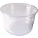 Fabri-Kal® Recycleware Deli Container, 16 oz. Capacity, 4-5/8" Dia. x 3"H, Clear, 500/Carton