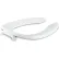 Kohler® Lustra™ Elongated toilet seat, Open Front Hinge, White