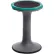 MityBilt Jive 12" Balance Stool, Black with Aqua Rim