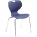 MityBilt Rave 12" Injection Molded Plastic Chair, Gray