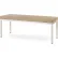 MityBilt Soft Top 72" Locker Room Bench, White Frame, Black Seat