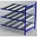 UNEX FC99SR72483-A Flow Cell Heavy Duty Gravity Rack Add-On 72"W x 48"D x 72"H with 3 Levels