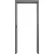 Fortis Doors Commercial Knock Down Frame, SteelCraft Hinge, Left Hand, Single Bore, 28"W x 80"H