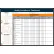 Visual Workplace Acrylic Dry Erase Board KPI Quality Dashboard, 1/8" Thick, 48"W x 36"H