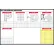 Visual Workplace Acrylic Dry Erase Board KPI Grid Sections, 1/8" Thick, 72"W x 48"H