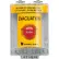 Push Station With Sounder And Cover, Evacuation Yellow