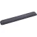 Fellowes® 91737 Jewel Tones Gel Keyboard Wrist Rest, Graphite/Platinum - Pkg Qty 4
