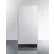 Summit Built In Freestanding Refrigerator, 3 Cu. Ft. Cap., Silver