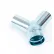 Delfin Hose Adaptor, 50mm/40mm Connector Reducer, Galvanized Steel